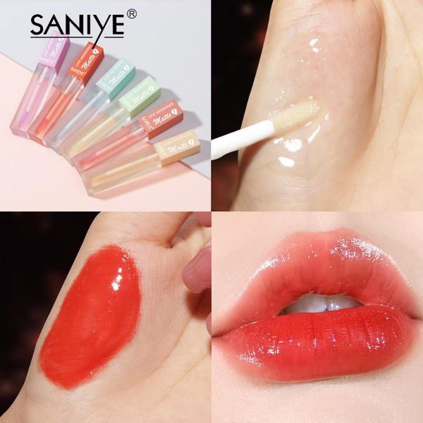 lip gloss saniye 6 colors natural fruit crystal oil shiny clear moisturize make up liquid lipstick
lip gloss saniye 6 colors natural fruit crystal oil shiny clear moisturize make up liquid lipstick