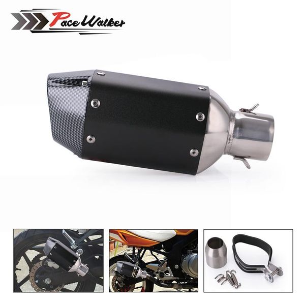 51mm universal motorcycle exhaust pipe muffler removable accessories stainless steel black short exhaust
51mm universal motorcycle exhaust pipe muffler removable accessories stainless steel black short exhaust
