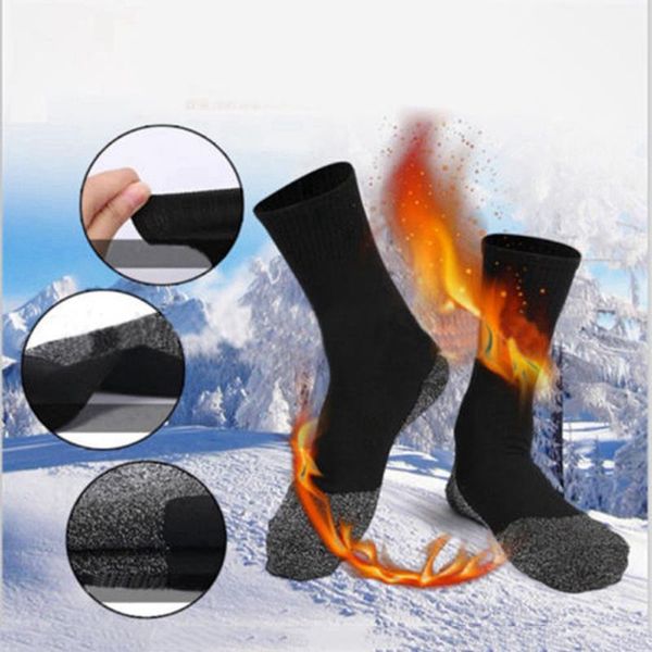 men's socks winter 35 degree aluminized keep feet long sock heat fibers insulation below, Black
men's socks winter 35 degree aluminized keep feet long sock heat fibers insulation below, Black