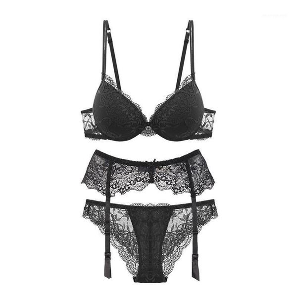bras sets women lingerie three piece set gathered bra with panties garter and lace underwear suit black1, Red;black
bras sets women lingerie three piece set gathered bra with panties garter and lace underwear suit black1, Red;black