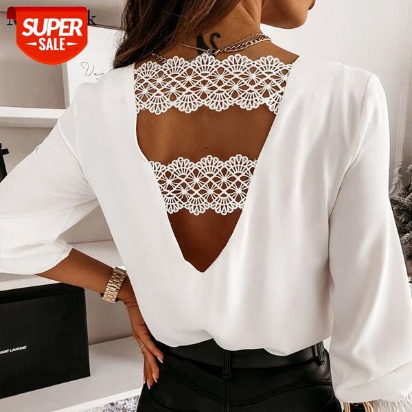 hollow out lace backless shirt new spring long sleeve women shirts blouses v-neck office white chffion blouse 12460 #xp5z
hollow out lace backless shirt new spring long sleeve women shirts blouses v-neck office white chffion blouse 12460 #xp5z
