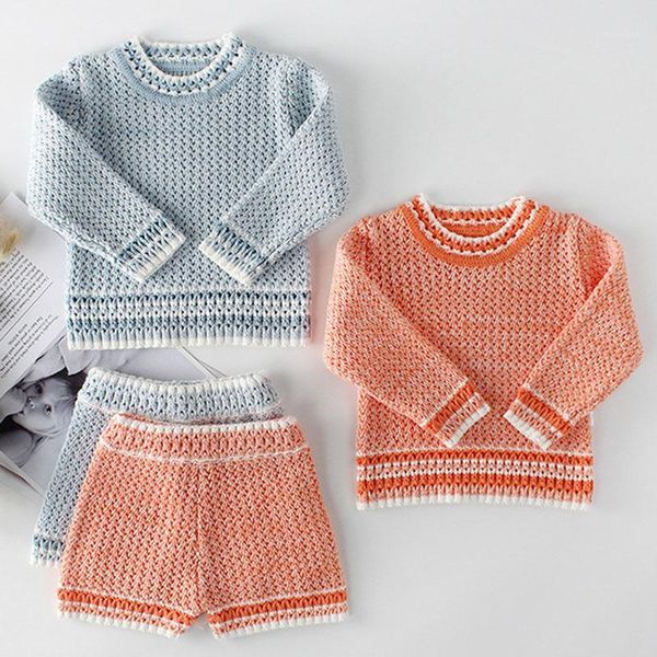clothing sets baby girls knitted boys clothes girl boy sweaters+shorts fashion handcraft knit sets1, White
clothing sets baby girls knitted boys clothes girl boy sweaters+shorts fashion handcraft knit sets1, White