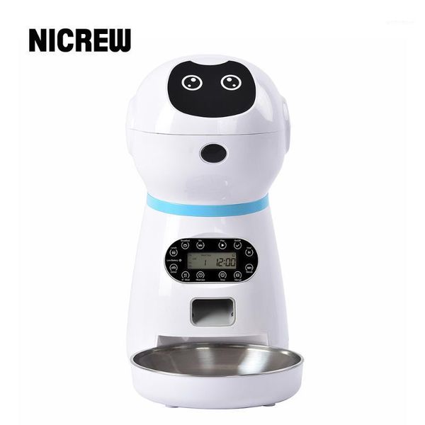 cat bowls & feeders nicrew automatic dog feeder dispenser pet auto drinking bowl voice recording lcd screen dry bowls1
cat bowls & feeders nicrew automatic dog feeder dispenser pet auto drinking bowl voice recording lcd screen dry bowls1