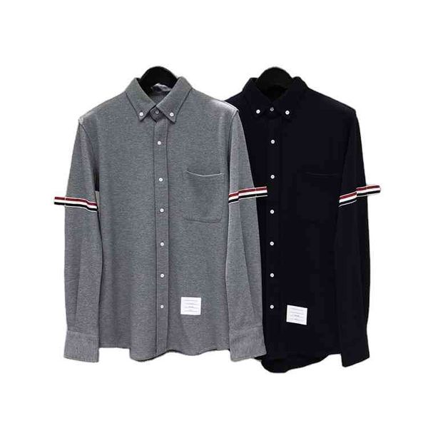tb thom cotton suiting tricolor stripe shirt jacket men smart casual korean style custom wholesales, White;black
tb thom cotton suiting tricolor stripe shirt jacket men smart casual korean style custom wholesales, White;black