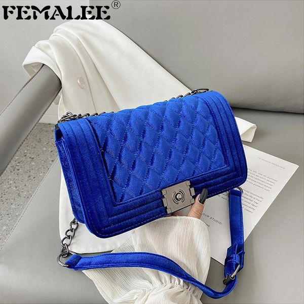 luxury velvet chain flap messenger bag for women ins fashion diamond lattice handbag embroidery thread small totes
luxury velvet chain flap messenger bag for women ins fashion diamond lattice handbag embroidery thread small totes