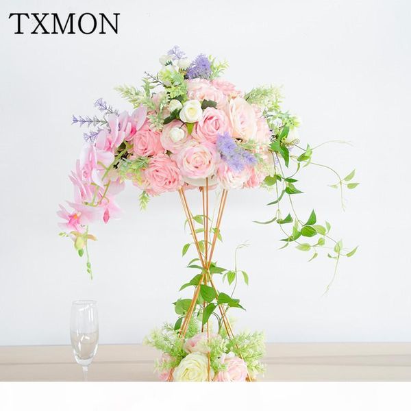 new wedding props pre-function area simulation floral main table flower decoration shopping mall window p silk fake flower
new wedding props pre-function area simulation floral main table flower decoration shopping mall window p silk fake flower