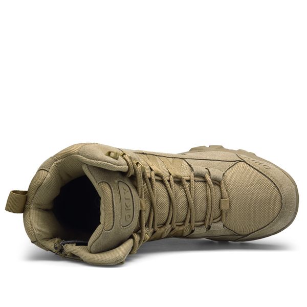 new autumn winter military outdoor male hiking special force desert tactical combat ankle men work boots 201019, Black
new autumn winter military outdoor male hiking special force desert tactical combat ankle men work boots 201019, Black