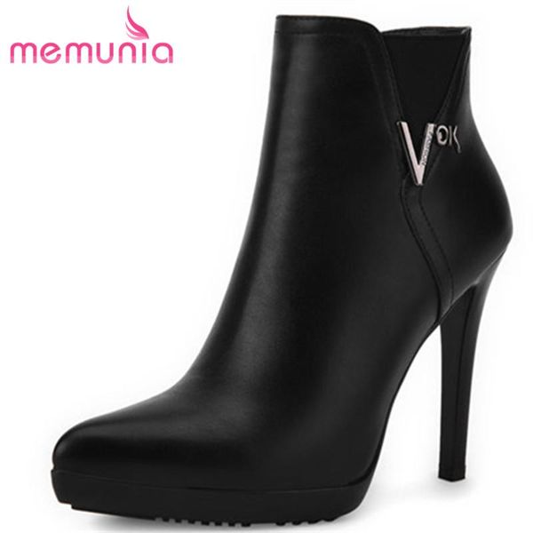 memunia 2020 new ankle boots extreme high heels boots fashion autumn winter pointed toe stiletto heels women, Black
memunia 2020 new ankle boots extreme high heels boots fashion autumn winter pointed toe stiletto heels women, Black