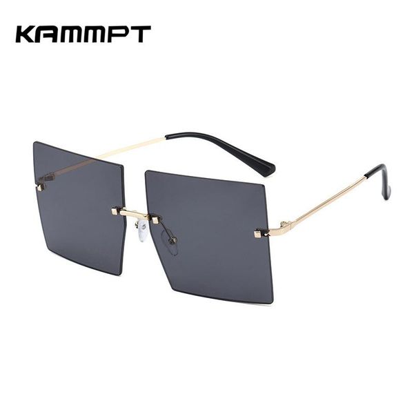 oversized trendy sunglasses rimless square woman glasses simple fashion glasses eyewear big shades oculos, White;black
oversized trendy sunglasses rimless square woman glasses simple fashion glasses eyewear big shades oculos, White;black