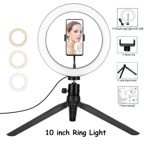 flash heads 10 inch 26cm sefile ring light with tripod dimmable led for makeup tik tok ringlight stand lamp video1
flash heads 10 inch 26cm sefile ring light with tripod dimmable led for makeup tik tok ringlight stand lamp video1