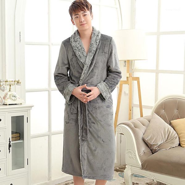 lovers luxury fur soft as silk bathrobe men classic long flannel winter warm kimono bath robe male dressing gown robes1, Black;brown
lovers luxury fur soft as silk bathrobe men classic long flannel winter warm kimono bath robe male dressing gown robes1, Black;brown
