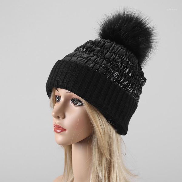 fur ball stitching knitted hat outer cold protection down warm ear protection ski winter hat1, Blue;gray
fur ball stitching knitted hat outer cold protection down warm ear protection ski winter hat1, Blue;gray