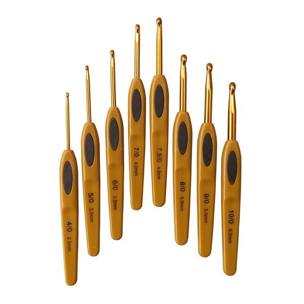 8pcs handmade crochet hook set stitches sewing tool home knitting needles aluminum alloy diy portable, Black
8pcs handmade crochet hook set stitches sewing tool home knitting needles aluminum alloy diy portable, Black