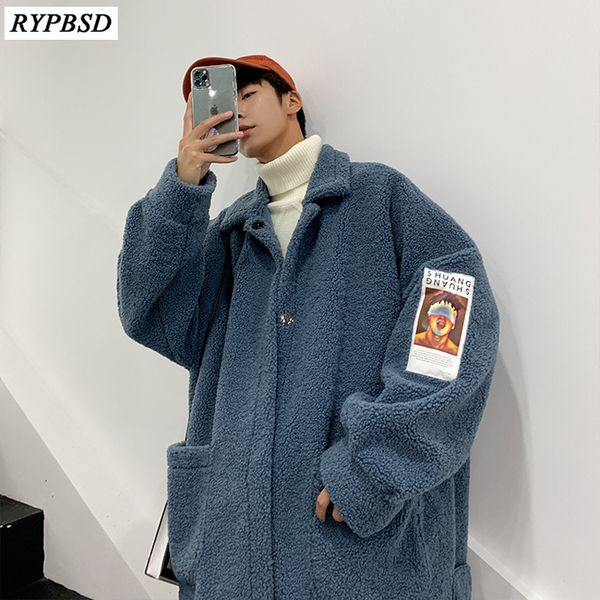 fur coat men thickening warm wool coat men plush jacket solid color fashion casual loose outwear winter thicken coat man lj201109, Black
fur coat men thickening warm wool coat men plush jacket solid color fashion casual loose outwear winter thicken coat man lj201109, Black