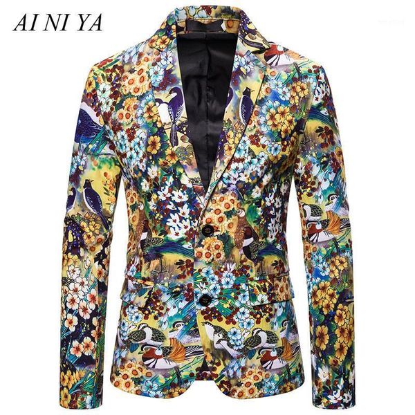 colorful floral painting men blazer 3d bird flower print mens blazers jacket wedding party dance men suit jackets bleiser hombre1, White;black
colorful floral painting men blazer 3d bird flower print mens blazers jacket wedding party dance men suit jackets bleiser hombre1, White;black