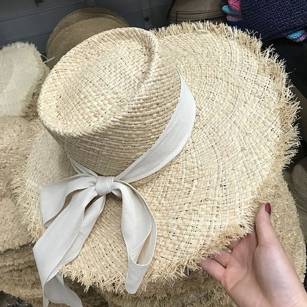 natural women raffia long black beige ribbon tie sun beach ladies fringed wide brim straw summer travel hat cap c0123, Blue;gray
natural women raffia long black beige ribbon tie sun beach ladies fringed wide brim straw summer travel hat cap c0123, Blue;gray