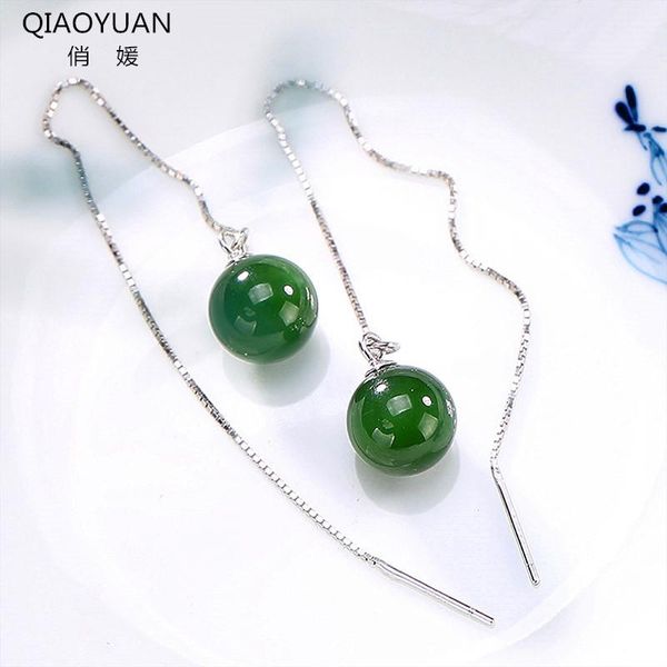 jade earrings 925 silver long earings line earings for women jewelry emerald pure silver antique jasper green jade, Golden;silver
jade earrings 925 silver long earings line earings for women jewelry emerald pure silver antique jasper green jade, Golden;silver