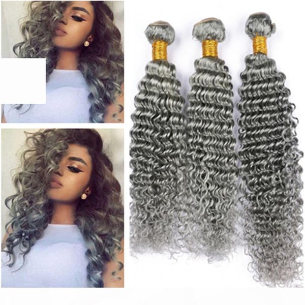 virgin brazilian grey colored human hair extensions deep wave double wefts silver grey brazilian human hair weave bundles 3pcs lot, Black;brown
virgin brazilian grey colored human hair extensions deep wave double wefts silver grey brazilian human hair weave bundles 3pcs lot, Black;brown