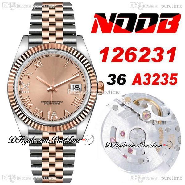 2021 n 36 126231 date a3235 automatic womens mens watch two tone rose gold champagne dial roman markers ss bracelet puretime f6, Slivery;brown
2021 n 36 126231 date a3235 automatic womens mens watch two tone rose gold champagne dial roman markers ss bracelet puretime f6, Slivery;brown