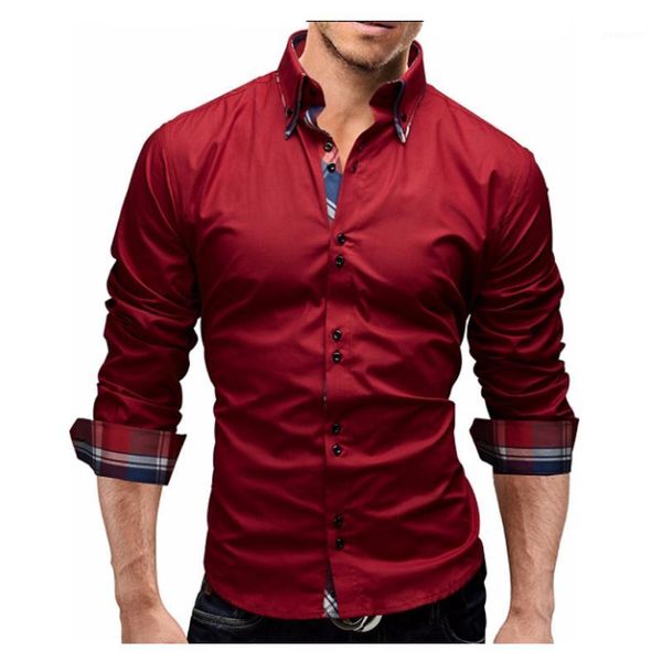 men shirt 2020 spring new brand business men's slim fit dress shirt male long sleeves casual camisa masculina xxxl c031, White;black
men shirt 2020 spring new brand business men's slim fit dress shirt male long sleeves casual camisa masculina xxxl c031, White;black