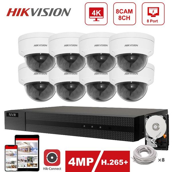 hikvision ip security kit 4k 8ch poe nvr hikvision 8pcs 4mp ip camera dome ds-2cd2143g0-i indoor/outdoor hik-connect p2p 2.8mm
hikvision ip security kit 4k 8ch poe nvr hikvision 8pcs 4mp ip camera dome ds-2cd2143g0-i indoor/outdoor hik-connect p2p 2.8mm