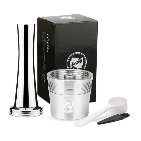icafilas refillable filter machine cafe capsules stainless steel reusable coffee baskets for illy capsule q1222
icafilas refillable filter machine cafe capsules stainless steel reusable coffee baskets for illy capsule q1222
