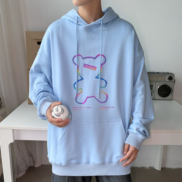 2020 new colorful reflective sweater men's large hooded loose luminous autumn student couple coat trend
2020 new colorful reflective sweater men's large hooded loose luminous autumn student couple coat trend