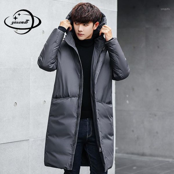 m-3xl mens down jacket winter male coats clothing zipper hooded long solid color outdoor warm man outerwear clothes c1011, Black
m-3xl mens down jacket winter male coats clothing zipper hooded long solid color outdoor warm man outerwear clothes c1011, Black