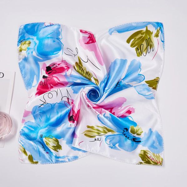 classic 50*50cm small square scarf women silk scarves soft hair tie office ladies neckerchief foulard muffler female kerchief, Blue;gray
classic 50*50cm small square scarf women silk scarves soft hair tie office ladies neckerchief foulard muffler female kerchief, Blue;gray