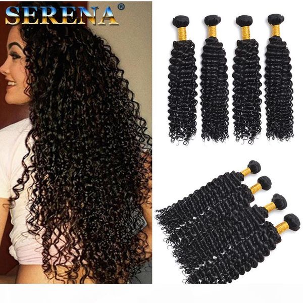 grade 8a brazilian deep wave human hair bundles 100% unprocessed brazilian deep curly bundles brazilian human hair weaves 4 pcs lot, Black
grade 8a brazilian deep wave human hair bundles 100% unprocessed brazilian deep curly bundles brazilian human hair weaves 4 pcs lot, Black
