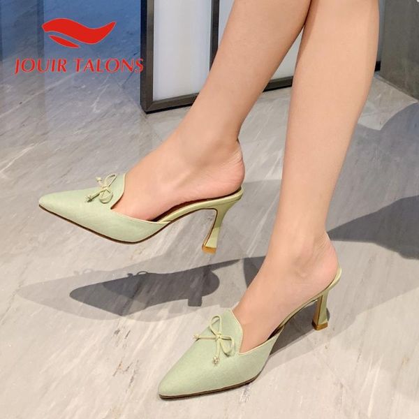 jouir когтями 2020 brand design женщины мулы сандалии тонкие каблуки острым носом бабочки узел насосы лето сексуальное платье женская обувь, Black
jouir когтями 2020 brand design женщины мулы сандалии тонкие каблуки острым носом бабочки узел насосы лето сексуальное платье женская обувь, Black