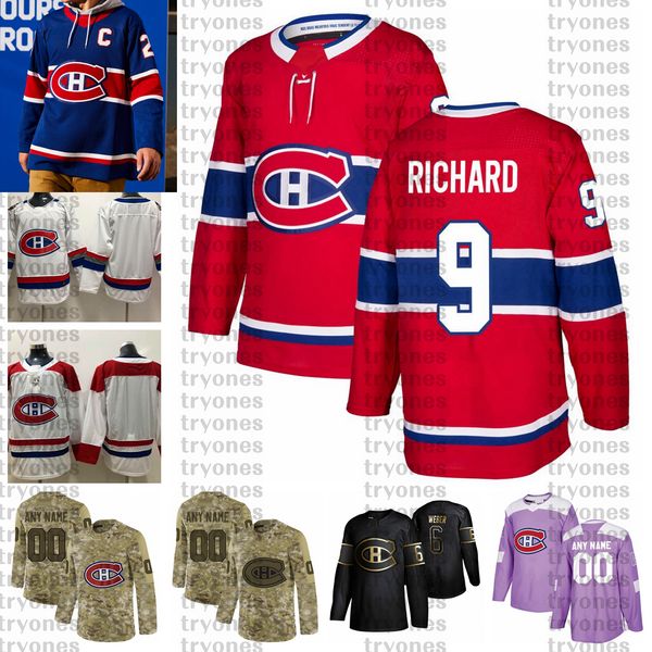 2021 reverse retro customize #9 maurice richard montreal canadiens hockey jerseys golden edition camo veterans day fights cancer shirt, Black;red
2021 reverse retro customize #9 maurice richard montreal canadiens hockey jerseys golden edition camo veterans day fights cancer shirt, Black;red