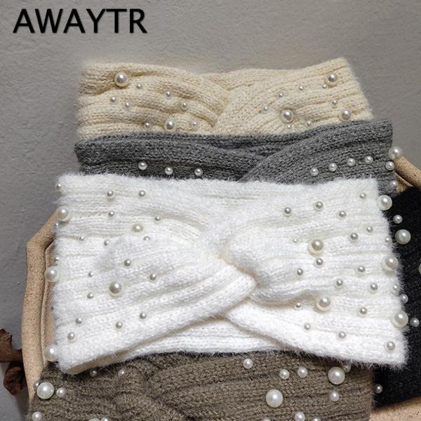 hair accessories awaytr winter warmer ear knitted headband cross pearl headwear for women girls european solid turban bands head warp
hair accessories awaytr winter warmer ear knitted headband cross pearl headwear for women girls european solid turban bands head warp