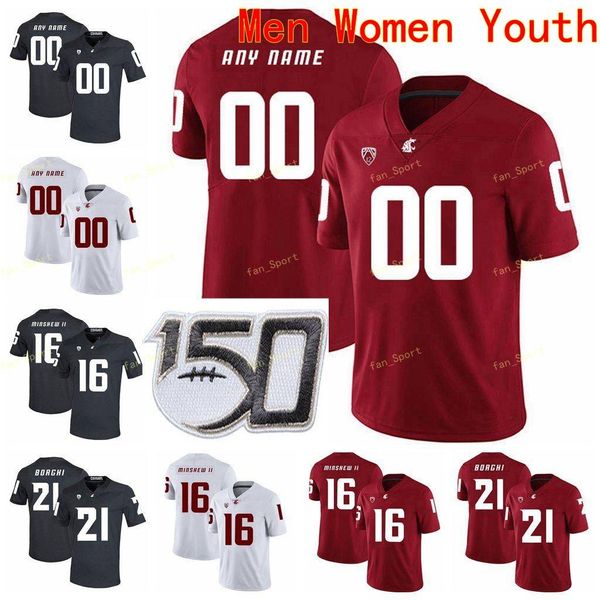 custom washington state cougars college football jersey 16 gardner minshew ii 18 anthony gordon 19 brandon arconado 21 max borghi stitched, Black
custom washington state cougars college football jersey 16 gardner minshew ii 18 anthony gordon 19 brandon arconado 21 max borghi stitched, Black