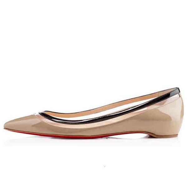 sandals designer dress red bottom flats women pantent leather ballet pointed toe flat comfortable paulina pvc femme ballerines en cuir, Black
sandals designer dress red bottom flats women pantent leather ballet pointed toe flat comfortable paulina pvc femme ballerines en cuir, Black