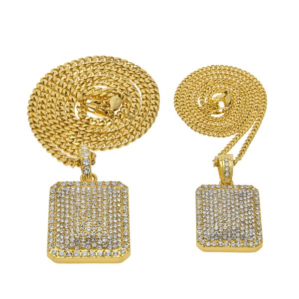 men's hip-hop necklace ruthless goods blingbling diamond drill pendant heavy industry full drill military necklace, Silver
men's hip-hop necklace ruthless goods blingbling diamond drill pendant heavy industry full drill military necklace, Silver