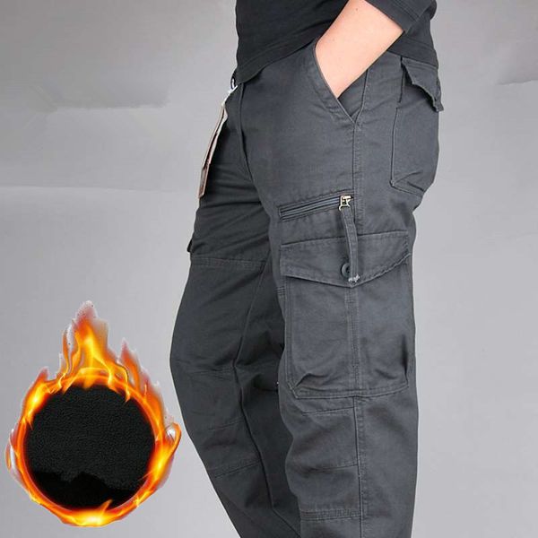 mens winter warm thick pants double layer fleece military army camouflage tactical cotton long trousers men baggy cargo pants, Black
mens winter warm thick pants double layer fleece military army camouflage tactical cotton long trousers men baggy cargo pants, Black