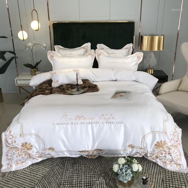 30 glossy satin cotton classic bedding set golden embroidery duvet cover set bed sheet pillowcases king size 4pcs1
30 glossy satin cotton classic bedding set golden embroidery duvet cover set bed sheet pillowcases king size 4pcs1
