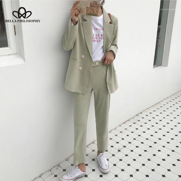women's suits & blazers luck a vintage women double breasted female pant blazer jacket pencil casual 2 pieces set femme1, White;black
women's suits & blazers luck a vintage women double breasted female pant blazer jacket pencil casual 2 pieces set femme1, White;black