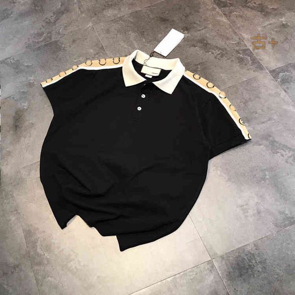 summer fashion double g letter yarn dyed reflective 3m lapel t-shirt, men's and women's casual simple short sleeve, White
summer fashion double g letter yarn dyed reflective 3m lapel t-shirt, men's and women's casual simple short sleeve, White