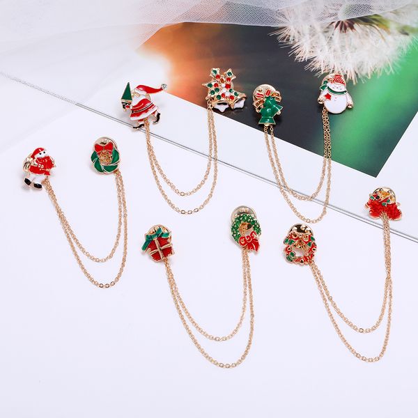 fashion christmas brooches santa stud tassel snowflake enamel pins creative festival gifts cute jewelry for friends lapel denim badges, Gray
fashion christmas brooches santa stud tassel snowflake enamel pins creative festival gifts cute jewelry for friends lapel denim badges, Gray