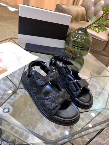 new summer leather lingge open toe sandals are comfortable and versatile. granny's solid color one word velcro roman cool shoes, Black
new summer leather lingge open toe sandals are comfortable and versatile. granny's solid color one word velcro roman cool shoes, Black