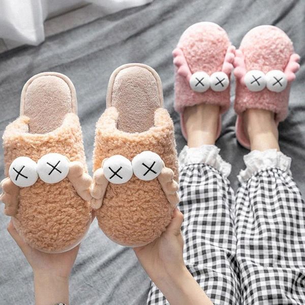 women cartoon big eyes winter slippers indoor house cute lady cotton flat shoes soft sole warm plush female flock slipper #os87, Black
women cartoon big eyes winter slippers indoor house cute lady cotton flat shoes soft sole warm plush female flock slipper #os87, Black