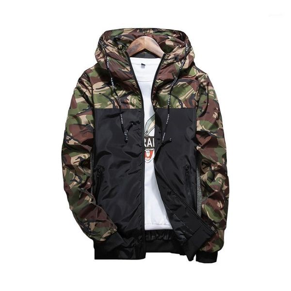 spring autumn mens casual camouflage hoodie jacket men waterproof clothes men's windbreaker coat male outwear jaqueta masculina1, Black;brown
spring autumn mens casual camouflage hoodie jacket men waterproof clothes men's windbreaker coat male outwear jaqueta masculina1, Black;brown
