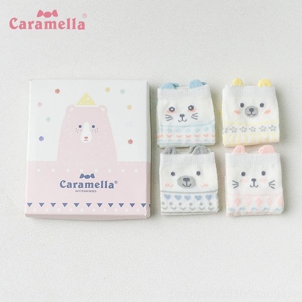 wpego caramella spring and summer new cartoon baby children's cartoon children's baby sockssocks 4 pairs gift box cute fresh small, Black
wpego caramella spring and summer new cartoon baby children's cartoon children's baby sockssocks 4 pairs gift box cute fresh small, Black