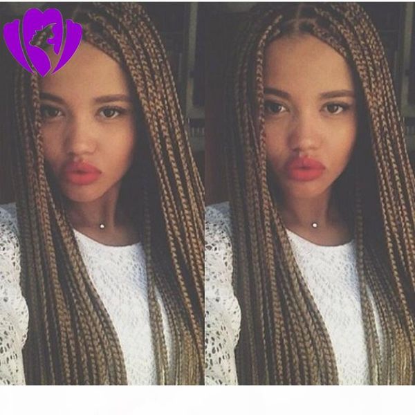 long 12-30inches micro braided lace front wigs for black women light brown black burgundy ombre color heat resistant synthetic braided wig
long 12-30inches micro braided lace front wigs for black women light brown black burgundy ombre color heat resistant synthetic braided wig