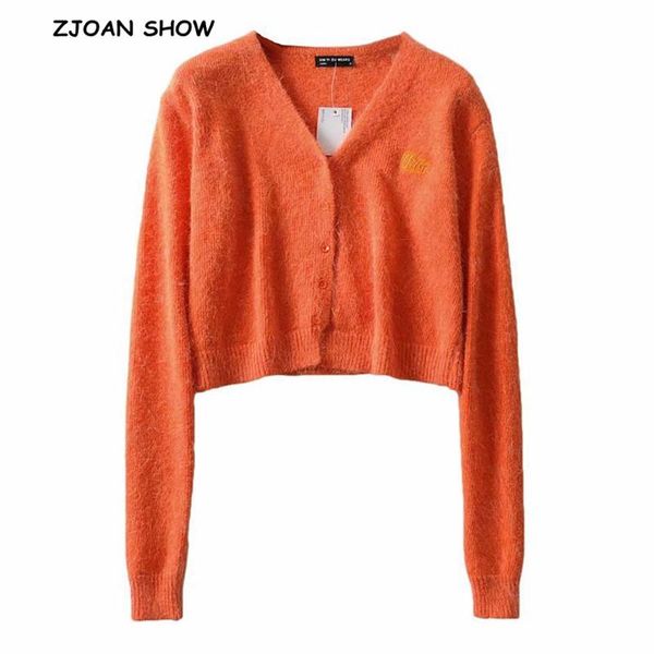 2020 autumn stylish knitting single breasted cardigan shaggy sweater woman v-neck long sleeve jumper kleding jerseis 8 colors, White
2020 autumn stylish knitting single breasted cardigan shaggy sweater woman v-neck long sleeve jumper kleding jerseis 8 colors, White