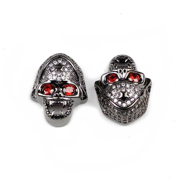 jhnby 2pcs skull pendant copper spacer beads micro pave cz crystal metal charms loose beads jewelry bracelet making diy findings wmtzqf, Bronze;silver
jhnby 2pcs skull pendant copper spacer beads micro pave cz crystal metal charms loose beads jewelry bracelet making diy findings wmtzqf, Bronze;silver