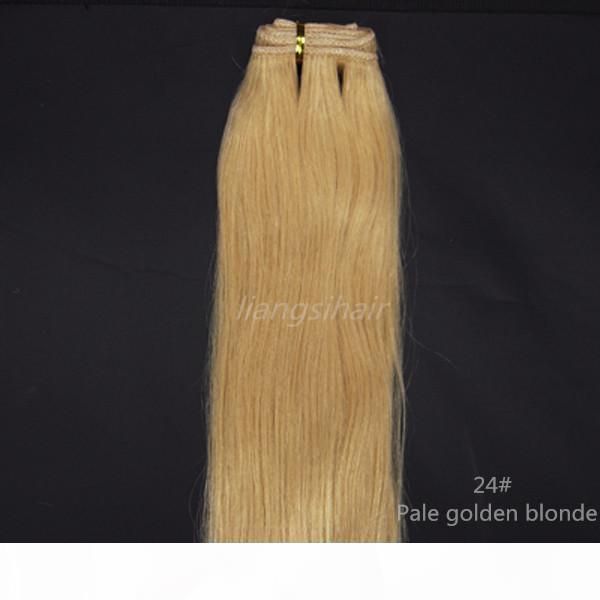 wholesale prices hair weft extensions 100% brazilian virgin remy human hair straight hair weave 100gx4 4pcs 16"-26" 24# pale golde, Black
wholesale prices hair weft extensions 100% brazilian virgin remy human hair straight hair weave 100gx4 4pcs 16"-26" 24# pale golde, Black