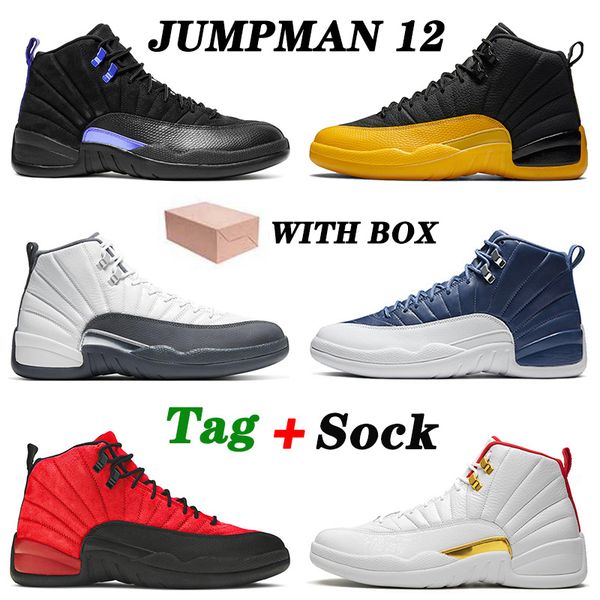 new jumpman 12 12s xii dark concord basketball shoes university gold indigo fiba flu game mens women royal black trainers sneakers 40-47, White;red
new jumpman 12 12s xii dark concord basketball shoes university gold indigo fiba flu game mens women royal black trainers sneakers 40-47, White;red